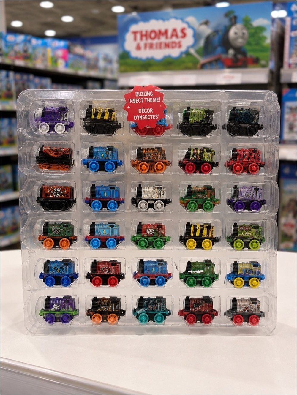 Thomas & Friends MINIS Buzzing Insect Theme 30-Piece Train Lot